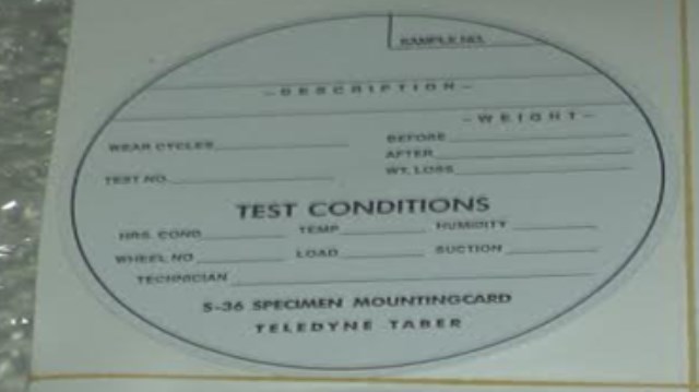 Test Conditions - Công Ty TNHH Thương Mại Đại Minh Lâm